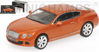 1:43 BENTLEY CONTINENTAL GT 2011 ORANGE METALLIC