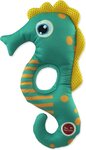Hračka Dog Fantasy Water Float morský koník pískací a plávajúci zelená 22,5cm