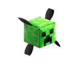 MINECRAFT Hundespielzeug Kauspielzeug Creeper Block