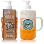 ACCENTRA 2in1 Shampoo/Gel doccia Men's Collection Winter shaker effetto birra Legno di cedro