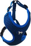 Postroj Active Dog Mellow L tmavo modrý 2x45-65cm