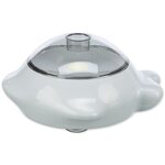 Dávkovač pamlskov pre psov Snack popper, 21×10×12 cm, sivá
