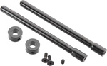 Duratrax stĺpiky karosérie 90mm čierne (2)