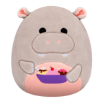 SQUISHMALLOWS Sivi nilski konj sa sladoledom - Harrison