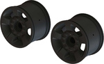 Arrma disk kolesa 2.8" 14mm čierny (2)