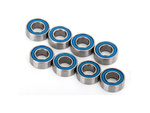 Traxxas guličkové ložisko 4x8x3mm 2RS modré (8)