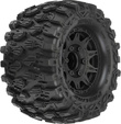 Pro-Line koleso 2.8", pneu Hyrax, disk Raid H12 čierny (2)