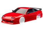 Traxxas karoséria Nissan 240SX červená