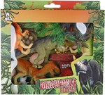 Dinoworld Set Dinosaurier mit Zubehör 19-tlg