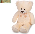 Plüschfreunde Plüschbär 80cm beige mit Schleife