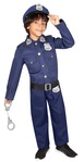 Policajt detský kostým veľkosť (122-128cm)new