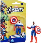 Habsbro - Avengers Figurine Captain America 10cm avec accessoires