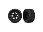 Traxxas kerék 2.8", RXT fekete felni, Sledgehammer ST gumiabroncs (4WD e/h, 2WD elektromos e) (2)