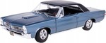 Maisto - 1965 Pontiac GTO, metal modrý, 1:18