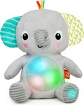 BRIGHT STARTS Hračka plyšová hudobná svietiaca Hug-a-bye Baby™ sloník 0m+