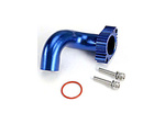 Esapament motor Traxxas din aluminiu spate: TRX 2.5 / 3.3