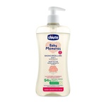 CHICCO Šampón micelárny na vlasy a telo s dávkovačom Baby Moments Sensitive 94 % prírodnýc