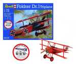 Starter Kit repülőgép 74116 - Fokker DR.1 Triplane (1:72)