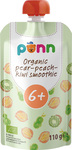 SALVEST Ponn BIO Broskyňa s kivi (110 g)