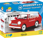 Cobi 24555 Youngtimer Trabant 601 Universal Feuerwehr 1:35