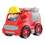 Playgo Auto hasičské s figúrkou 14x10x10,5 cm