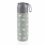 Termos pentru lichide cu mâner din silicon 400 ml, Wild Gepard
