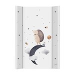 CEBA BABY Podložka prebaľovacia 2-hranná s pevnou doskou (50x70) Ultra Light Hedgehog the