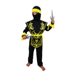Detský kostým žltý ninja (M)