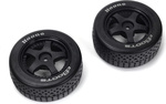 Arrma koleso s pneu dBoots Hoons 35/085 2.4 strieborná (2)