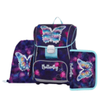 Set scolastico 3 pezzi PREMIUM Farfalla