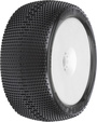 Pro-Line kolo 4.0", pneu Hole Shot S3, disk Zero Offset H17 biely (2)