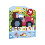 Janod Stickers Samolepky Farma 70 ks od 3 rokov