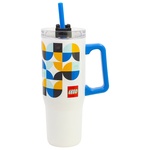 LEGO Tazza Termica con Cannuccia e Manico 920 ml