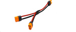 Câble en Y parallèle Spektrum IC3 batterie / 2x IC3 appareil 15cm 13AWG