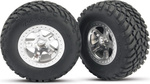 Traxxas koleso 2.2/3.0", disk SCT saténový, pneu SCT (2) (2WD predný)