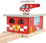 Stazione dei vigili del fuoco del deposito ferroviario di Bigjigs