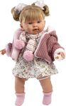 Llorens 42286 ALEXANDRA - realistická bábika so zvukmi a mäkkým látkovým telom - 42 cm