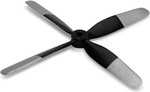 E-flite vrtuľa 4.5x4.0" 4-listá: P-51 Voodoo 0.44m