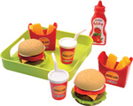 Fast food s podnosom