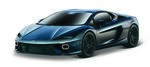 Bburago 1:18 TOP - Lamborghini Temerario - Blau