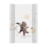 CEBA BABY Podložka prebaľovacia 2-hranná s pevnou doskou (50x70) Ultra Light Galactic Trav