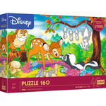 Trefl Puzzle 160 Teile Bambi und seine Waldfreunde