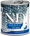 KONZERVA N&amp;D DOG OCEAN COD &amp; PUMPKIN PUPPY 285g