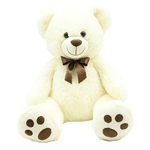 Steppos Plüschbär cremefarben 60 cm