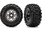 Traxxas koleso 2.8", pneumatika Maxx All-Terrain, disk čierny chróm (2)
