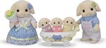 Sylvanian Families Rodina Flora králiky s trojčatami