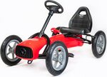 Detská šliapacia motokára Go-kart Baby Mix Buggy červená