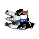 EUGY Pes 3D kartonska sestavljanka