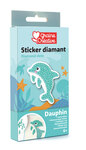 GRAINE CREATIVE Nalepke diamantno slikanje Delfin
