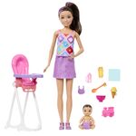 Mattel Barbie Skipper™ BABYSITTERS babysitter con seggiolone